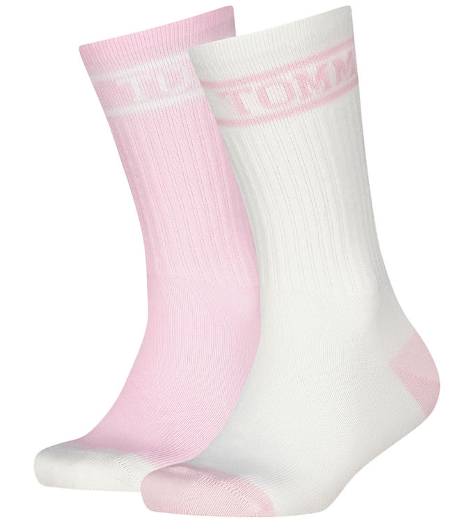 Tommy Hilfiger Strømper - 2-pak - Pink