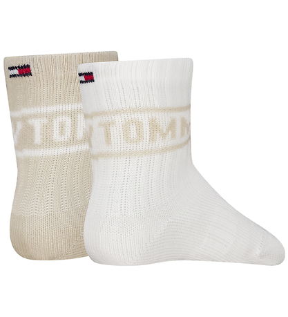 Tommy Hilfiger Strømper - 2-pak - Sand