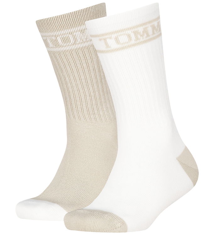 Tommy Hilfiger Strømper - 2-pak - Sand