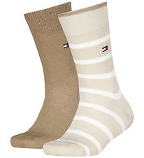 Tommy Hilfiger Strømper - 2-pak - Sand