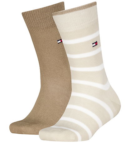 Tommy Hilfiger Strømper - 2-pak - Sand