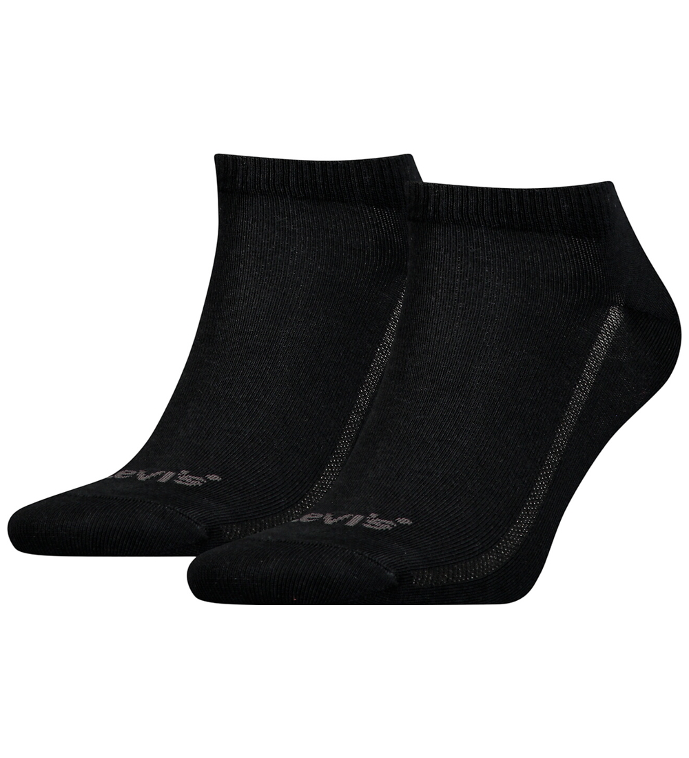 Levis Sneaker-Socken - 2er-Pack - Schwarz - Levis - 35/38 - Socken