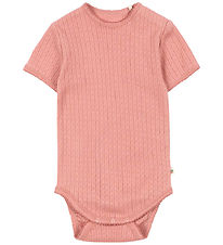 Konges Sløjd Body k/æ - Hulmønster - Minnie - Rosette