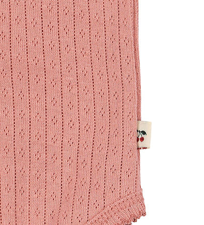 Konges Sløjd Body k/æ - Hulmønster - Minnie - Rosette