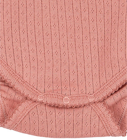 Konges Sløjd Body k/æ - Hulmønster - Minnie - Rosette