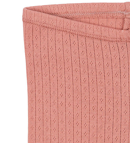 Konges Sløjd Leggings - Hulmønster - Minnie - Rosette