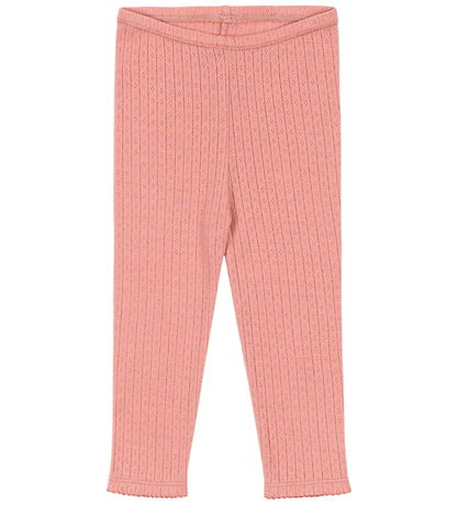 Konges Sløjd Leggings - Hulmønster - Minnie - Rosette