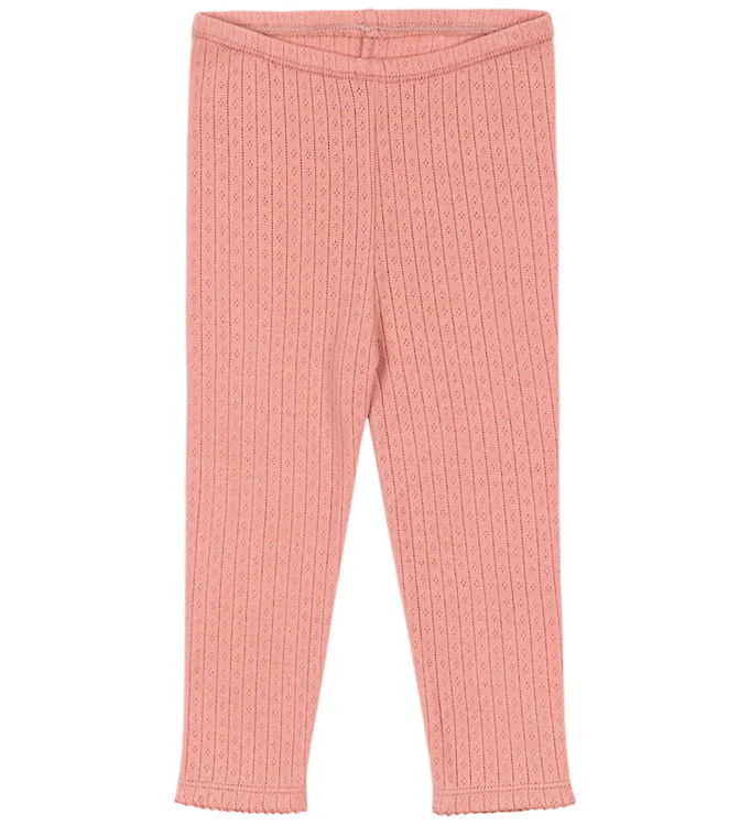 Konges Sløjd Leggings - Hulmønster - Minnie - Rosette