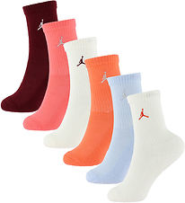 Jordan Sokken - 6-pack - Crew - Roze Gaza
