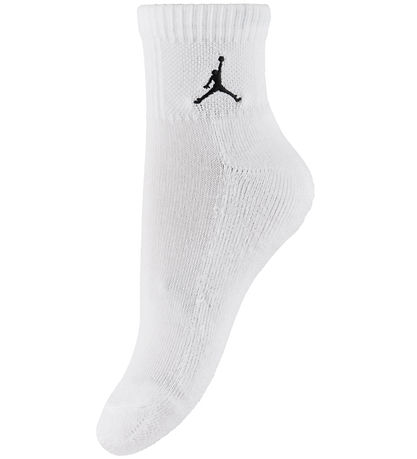 Jordan Socks - 6-Pack - Quarter - White