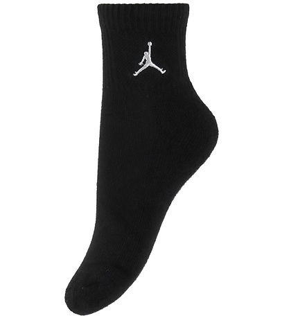 Jordan Socks - 6-Pack - Quarter - Black