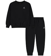 Jordan Sweatsæt - Crew - Black