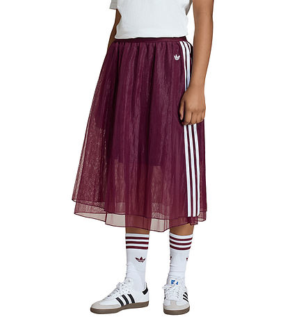 adidas Originals Nederdel - Lang - Maroon