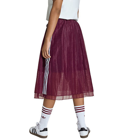 adidas Originals Nederdel - Lang - Maroon