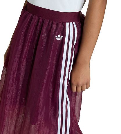adidas Originals Nederdel - Lang - Maroon