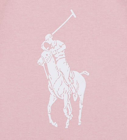 Polo Ralph Lauren Nattøj - Shortssæt - White/Carmel Pink