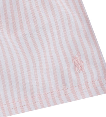 Polo Ralph Lauren Nattøj - Shortssæt - White/Carmel Pink