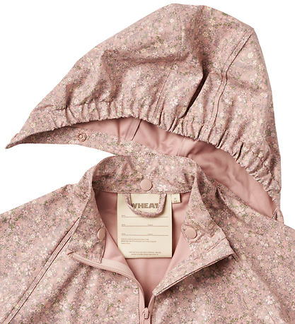 Wheat Regnjakke - PU - Chardy - Powder Flower Meadow