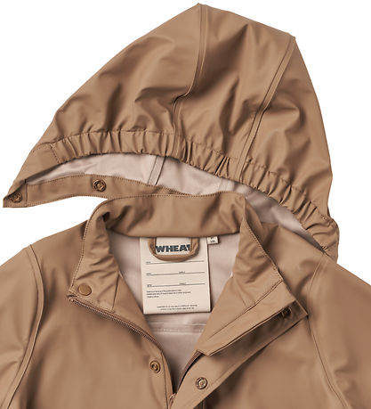 Wheat Regnjakke - PU - Ollo - Hazel