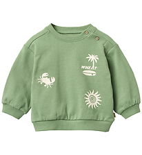 Wheat Sweatshirt - Elliot - Jade Green