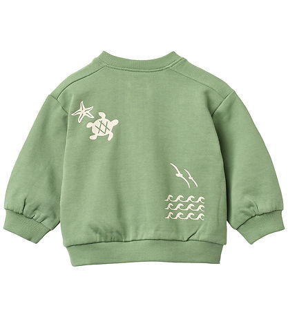 Wheat Sweatshirt - Elliot - Jade Green