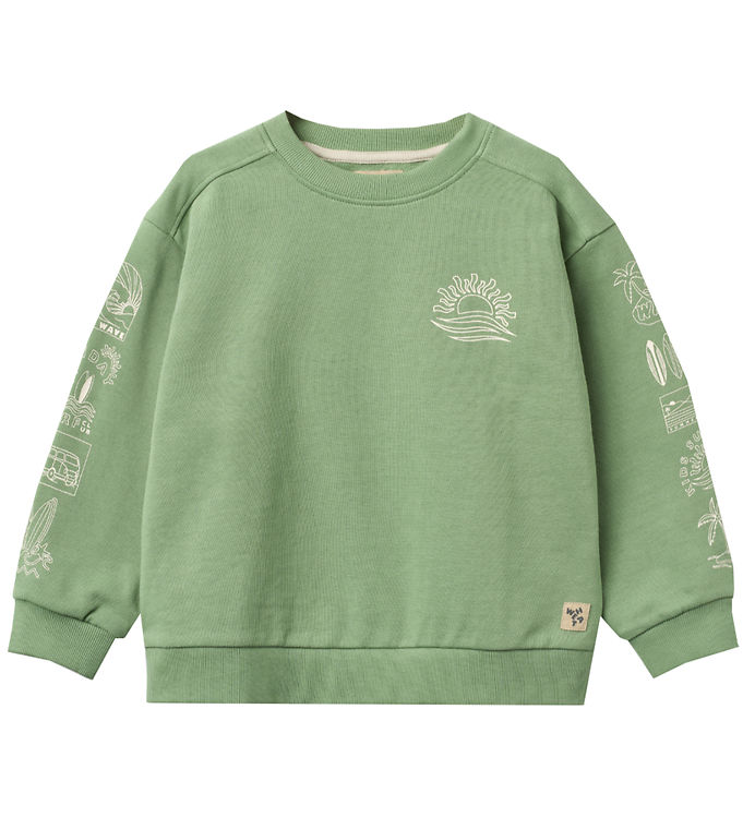 Wheat Sweatshirt - Ellis -Jade Green