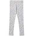Wheat Leggings - Jules - Powder Blue Flowers