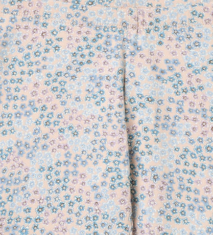 Wheat Leggings - Jules - Powder Blue Flowers