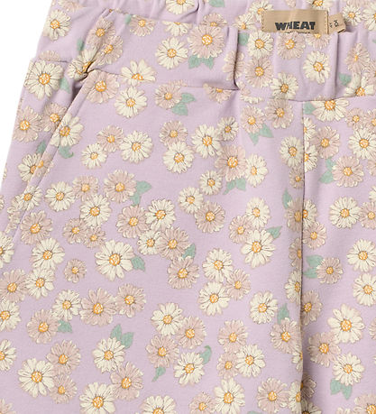 Wheat Sweatpants - Eline - Lavender Daisies