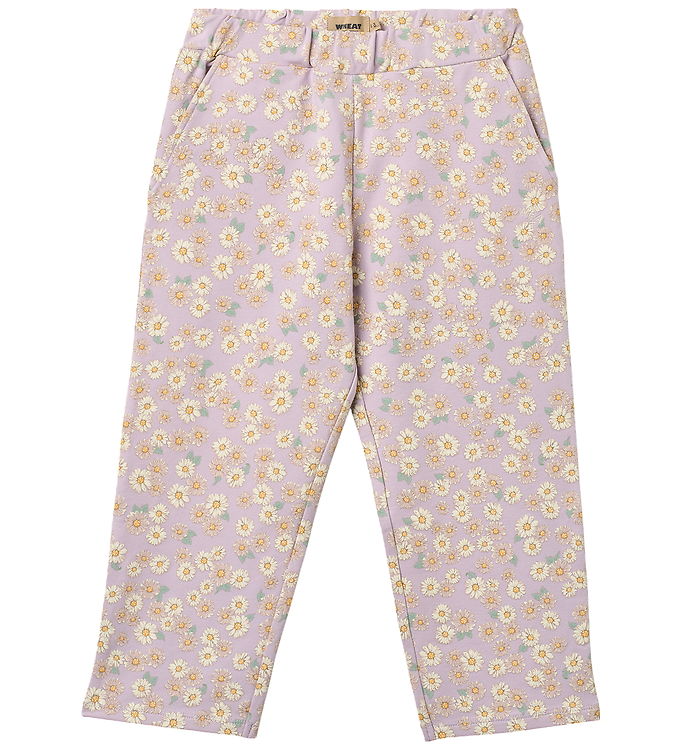 Wheat Sweatpants - Eline - Lavender Daisies