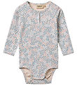 Wheat Body l/æ - Liv - Powder Blue Flowers