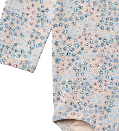 Wheat Body l/æ - Liv - Powder Blue Flowers