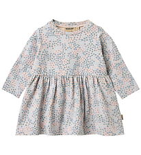 Wheat Kjole - Sessa - Powder Blue Flowers