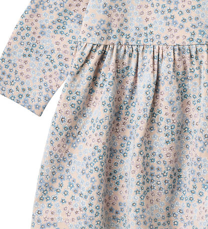 Wheat Kjole - Sessa - Powder Blue Flowers