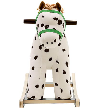 Kids Concept Gyngehest - Pippi - Hvid/Sort