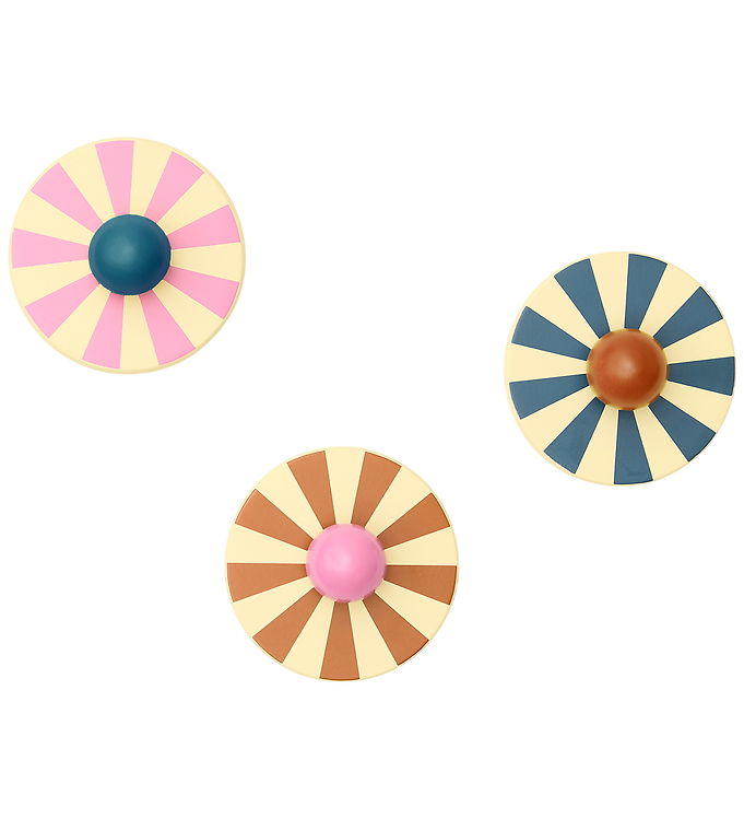 Kids Concept Knager - 3 stk. - 10 cm - Cirkus