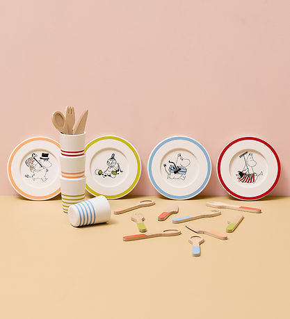 Kids Concept Spisesæt - 3-Delt - Mumi - Multi