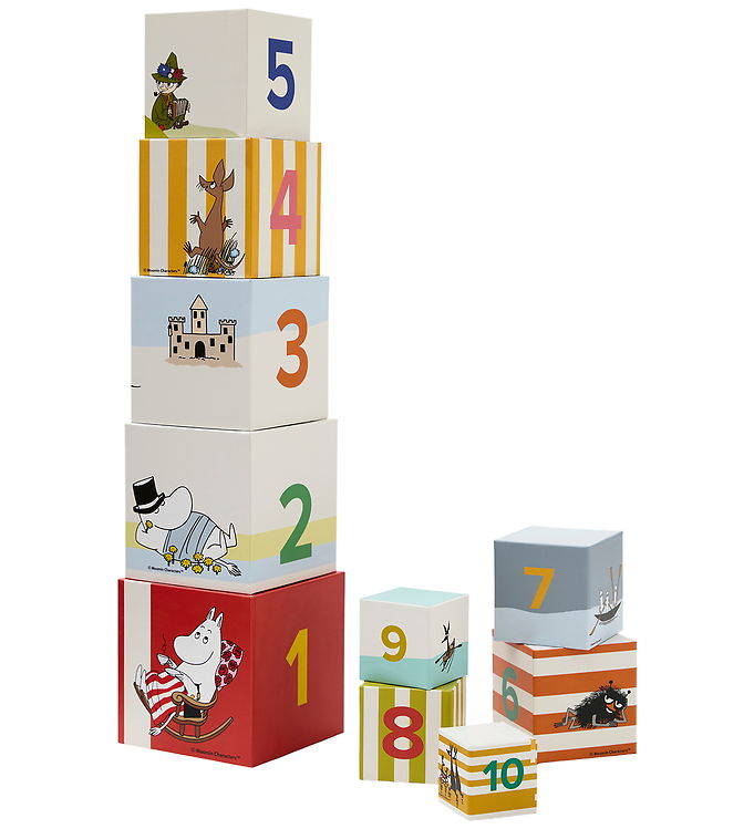 Kids Concept Stableklodser - Mumitroldene - Multi