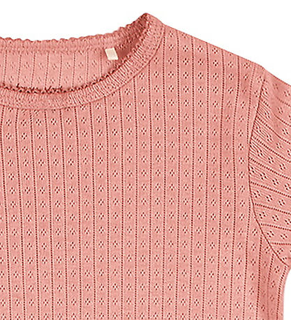 Konges Sløjd T-shirt - Hulmønster - Minnie - Rosette 