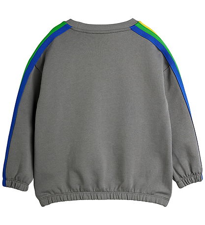 Mini Rodini Sweatshirt - The Milky Way Rainbow - Grå