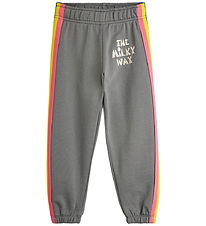 Mini Rodini Sweatpants - The Milky Way Rainbow - Grey