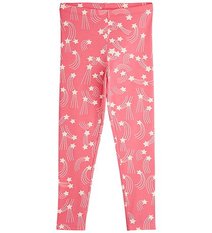 Mini Rodini Leggings - Starfall Aop - Pink