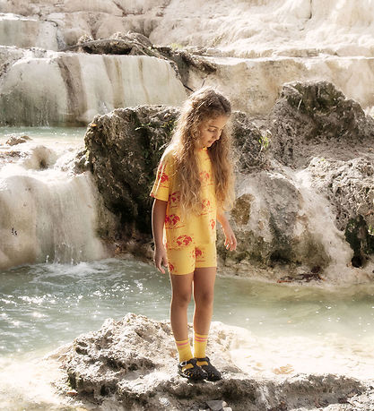 Mini Rodini T-shirt - Samhällsorganisation - Gul