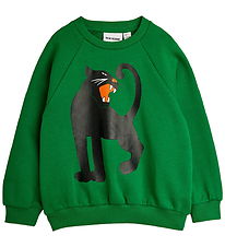 Mini Rodini Sweatshirt - Panther - Grøn
