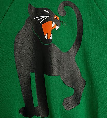 Mini Rodini Sweatshirt - Panther - Grøn