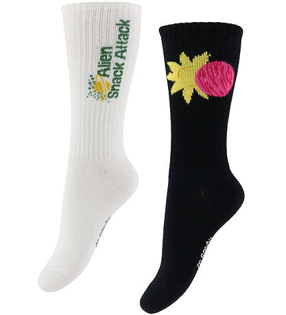 Mini Rodini Strømper - 7-pak - Alien - Multifarvet