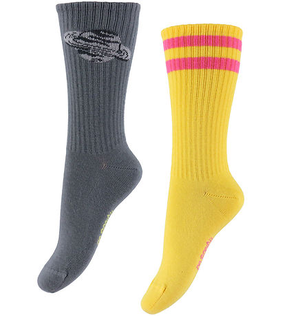 Mini Rodini Strømper - 7-pak - Alien - Multifarvet