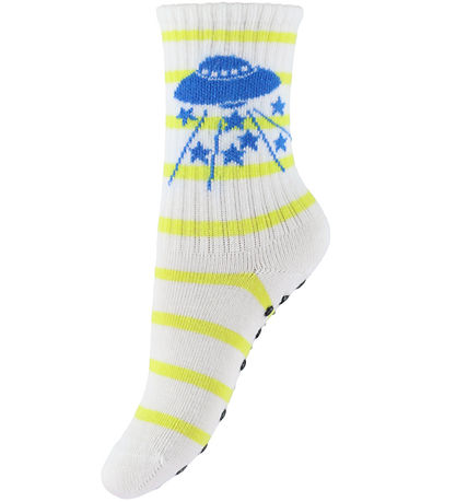 Mini Rodini Strømper - 3-pak - The Milky Way - Anti-Slip - Multi