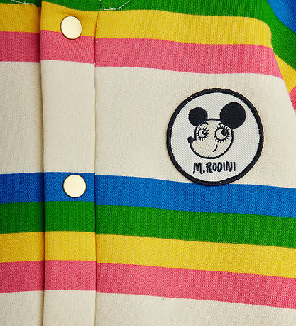 Mini Rodini Heldragt - Sweat - Ritzratz Stripe - Multifarvet