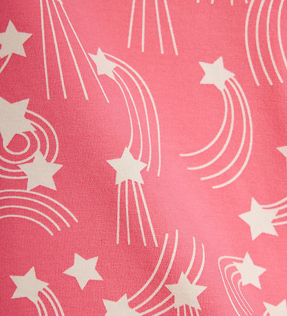 Mini Rodini Sæt - Bukser/Slå-om Body l/æ - Starfall Aop - Pink